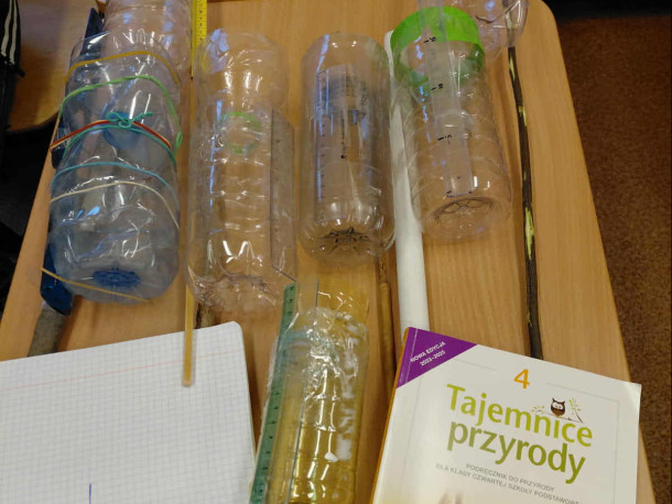 Obraz przedstawia Przyroda w klasie 4