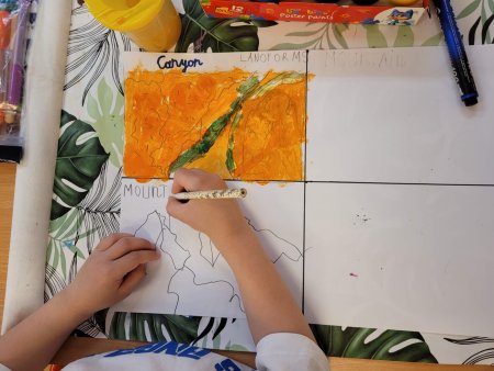 Obraz przedstawia Landforms – poznawanie rzeźby terenu metodą CLIL w edukacji wczesnoszkolnej